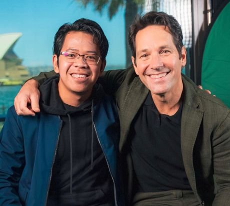 Mohamad Sofian Image With Ant Man Film Actor